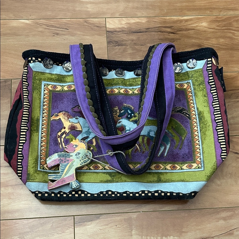 Artistic Women's Tote Bag with Animal Design